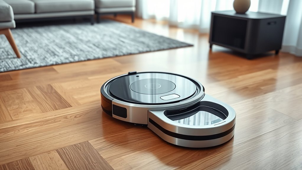 top self emptying robot cleaners