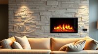 top smart electric fireplace inserts