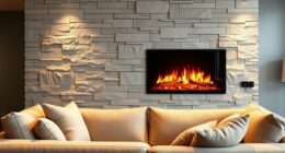 top smart electric fireplace inserts