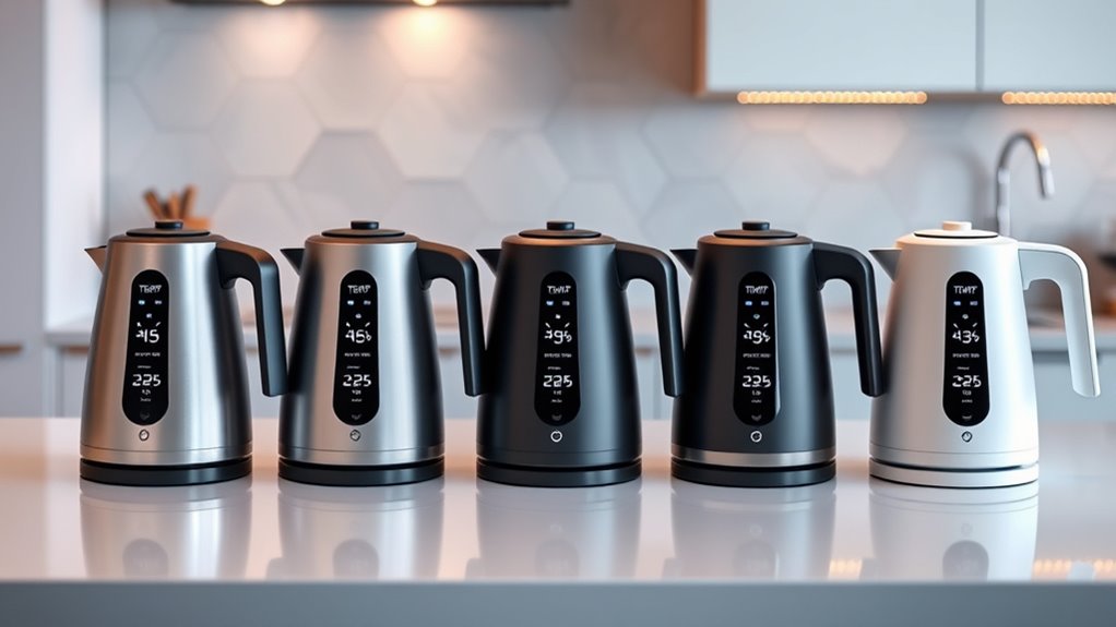 top smart kettle temperature control