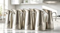 top stainless steel pouring pitchers