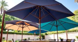 top stylish durable patio umbrellas