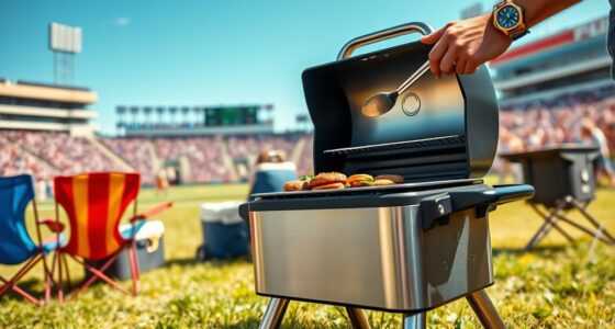 top tailgating portable grills