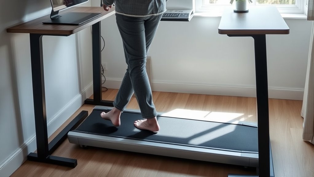 top under desk treadmills