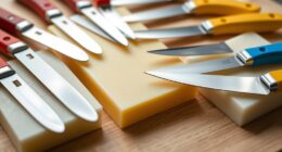 top wax chopping safety knives