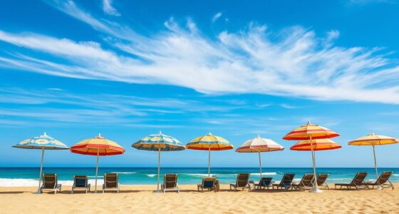 top windproof beach umbrellas