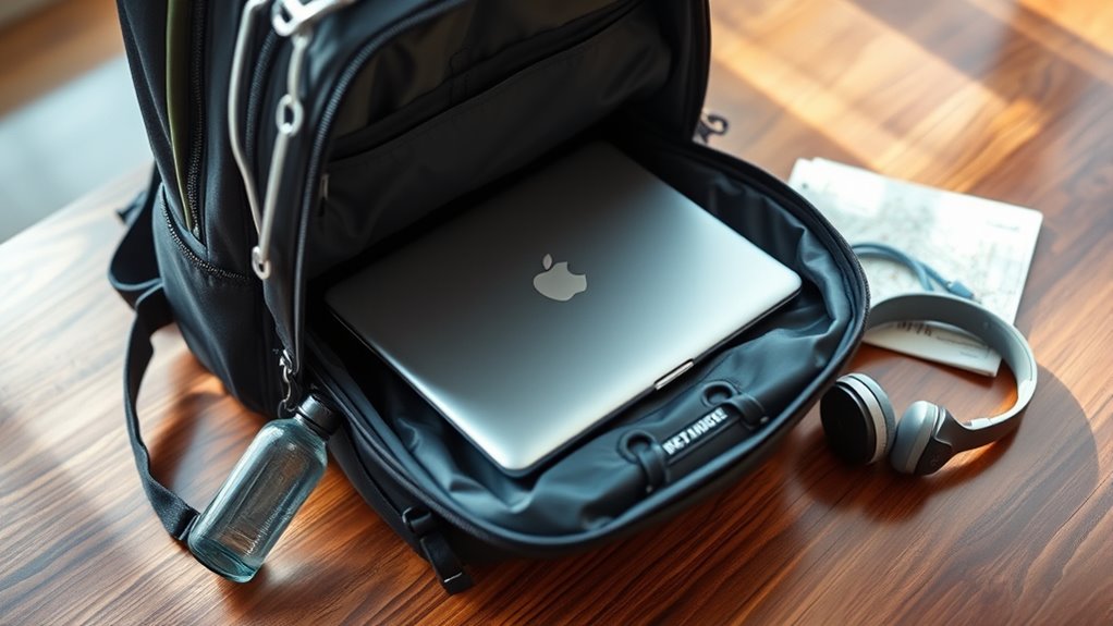 travel backpack laptop considerations