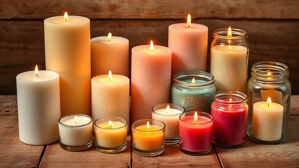 types of candles explained