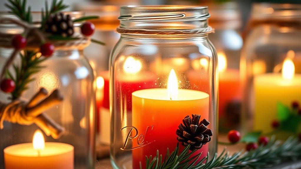 upcycled jar candle crafts