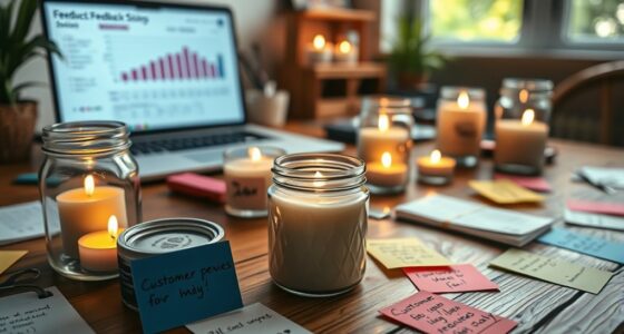 utilize feedback to enhance candles