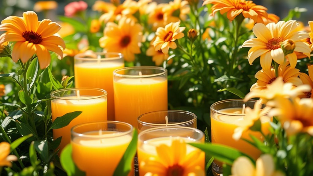 vibrant summer beach scents