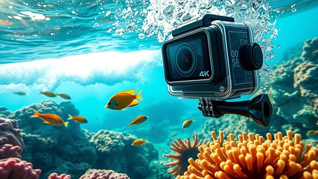 waterproof 4k stabilization features