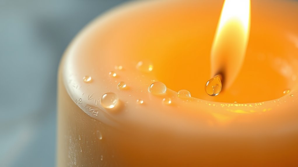 wax composition affects burn quality