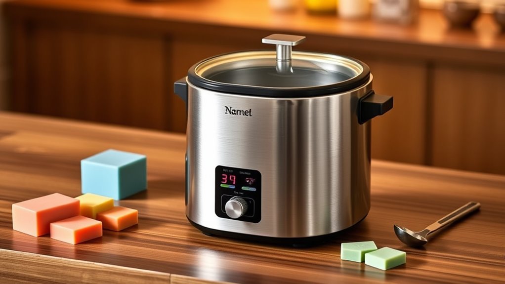 wax melting safety features