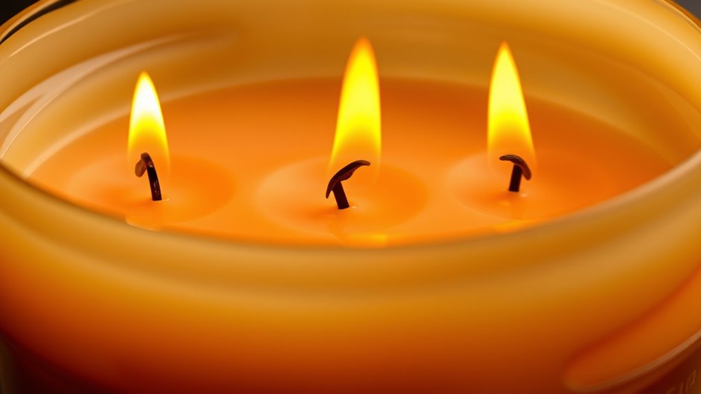 wax types influence burn