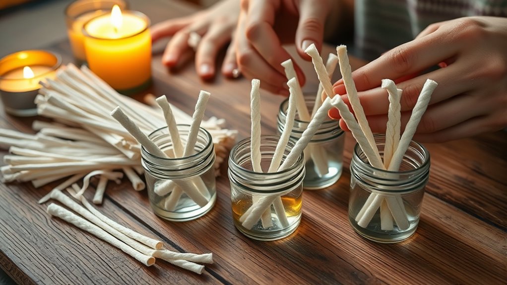 wick adjustments for optimal