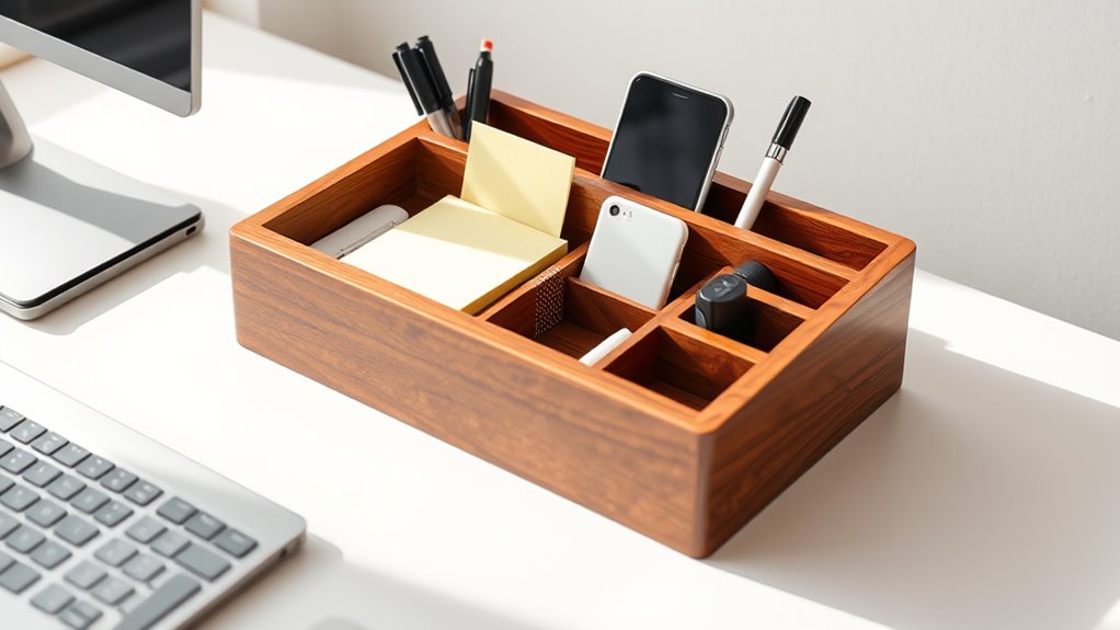 wooden organizer durability capacity