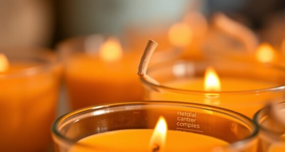 wooden wick candle making