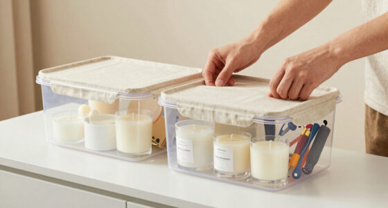 7 Best Storage Bins for Candle Supplies in 2026