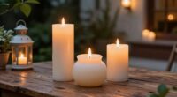 best outdoor citronella candles