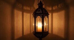 big lanterns candle style
