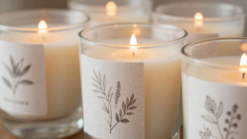 biodegradable durable candle labels