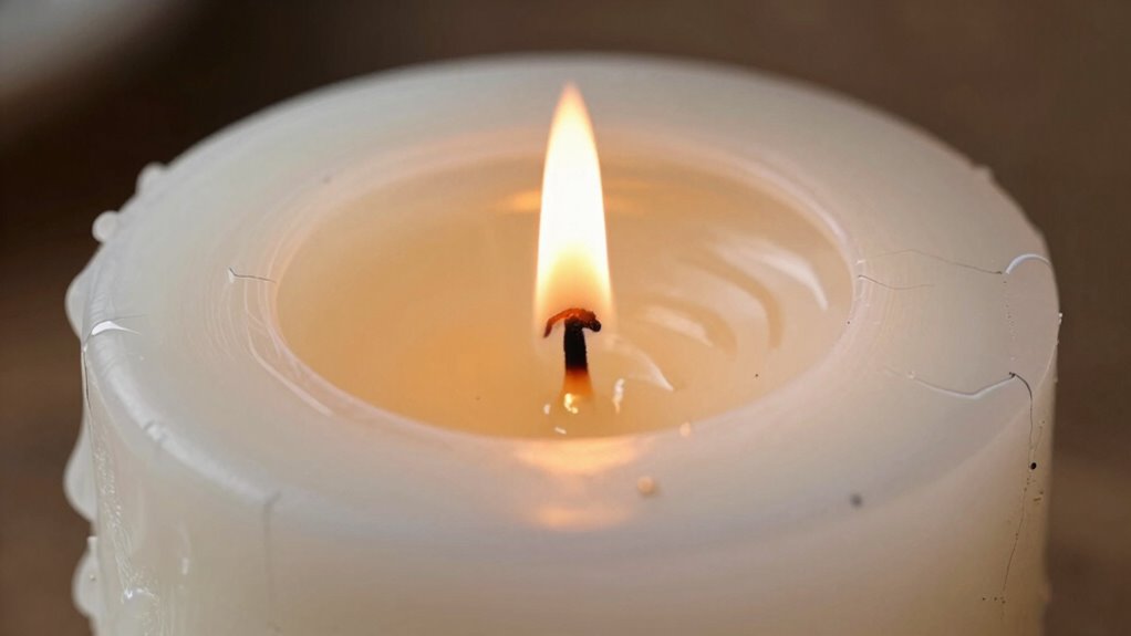 candle burn test indicators