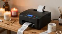 candle business label printing