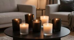 candle design as interior decor