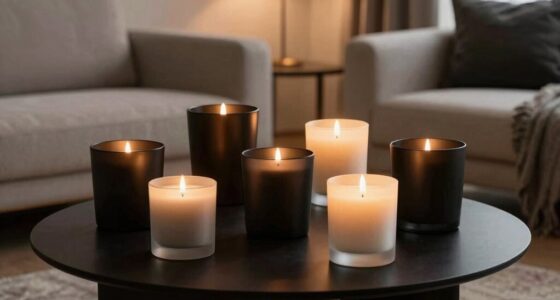 candle design as interior decor