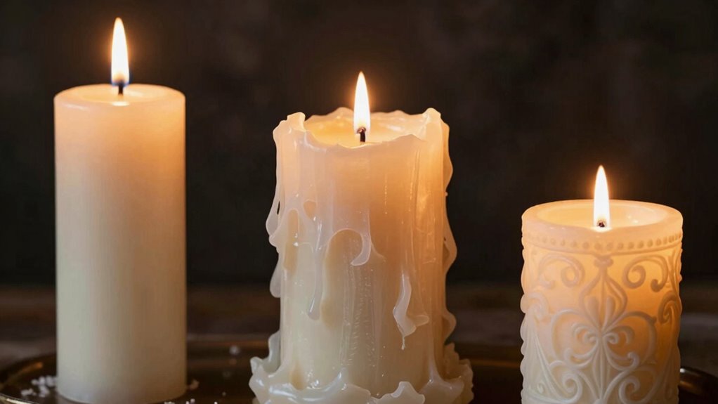 candle shape influences purpose