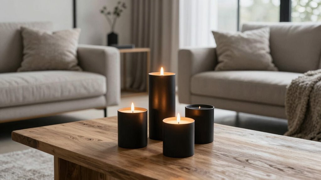 candle styles enhance interior ambiance