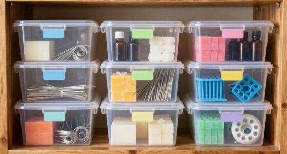 candle supply storage solutions