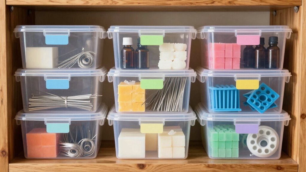 candle supply storage solutions