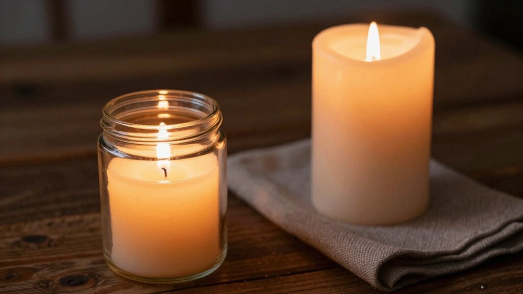 candle types comparison guide