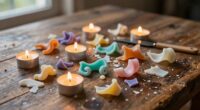 candle wax recycling ideas