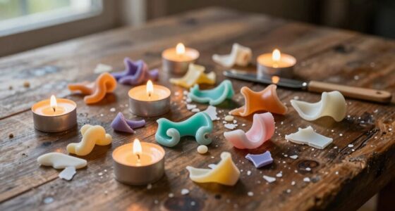 candle wax recycling ideas