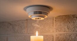 candle workspace safety devices