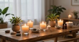 candles enhance wellness spaces