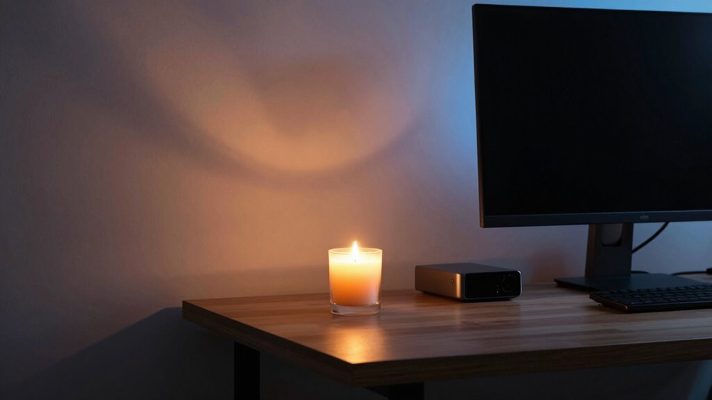 candles evoke calming traditions