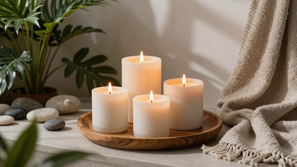 candles foster mindful relaxation