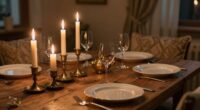 candles symbolize warmth hospitality