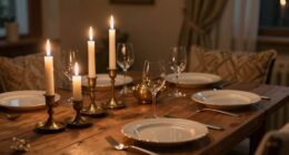 candles symbolize warmth hospitality