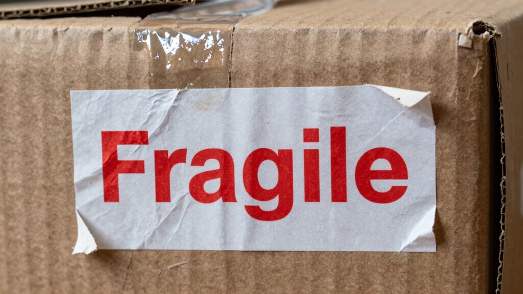 clear labels ensure safe delivery