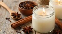 crafting homemade holiday candles