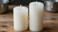 create neat pillar candles