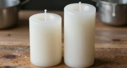 create neat pillar candles