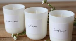 create personalized minimalist candles