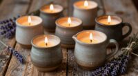 create rustic farmhouse candles