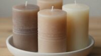 create stylish layered candles